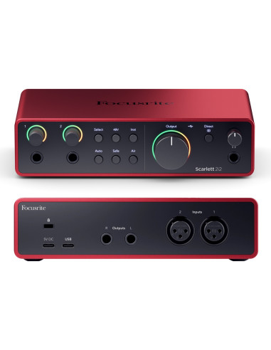 Location focusrite scarlett 2i2 en Guadeloupe — Pure Vision